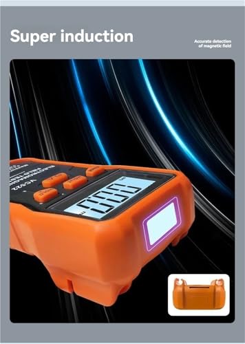 Medidor Gauss VC522 EMF campo magnético baja frecuencia miniatura 4