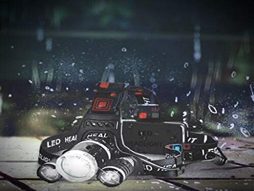 Anlising Lampada Frontale a LED Impermeabile