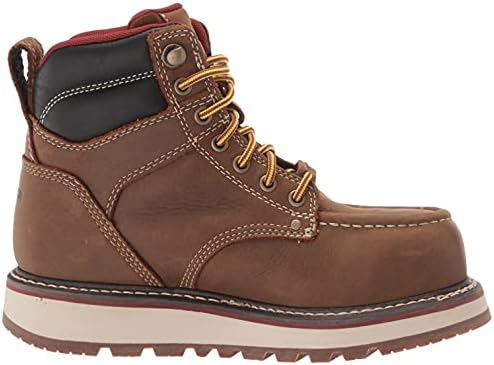 KEEN Utility Women's Cincinnati 6" Composite Toe Waterproof Wedge Work Boot, Belgian/Sandshell, 7 Medium US | Image 5