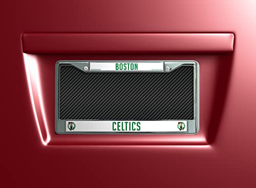 Nba Boston Celtics Standard Chrome License Plate Frame #TOP1