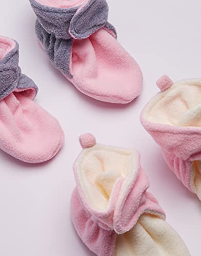 Image of Hudson Baby Unisex-Baby Cozy Fleece BootiesSlipper Sock