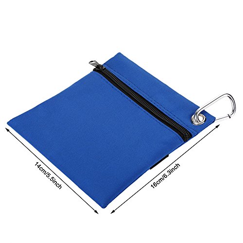 Bolsa de armazenamento para camiseta de golfe, bolsa para camiseta, nylon portátil para entusiastas