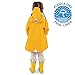 JAN & JUL Baby Puddle-Dry Rain Jacket, Waterproof Coat for Boys and Girls (Yellow, 1T)