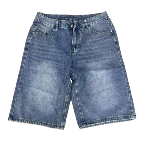 Men's Casual Loose Fit Denim Jeans Comfortable Stretch Workwear Trousers for Daily Wear Summer Autumn Relaxed2