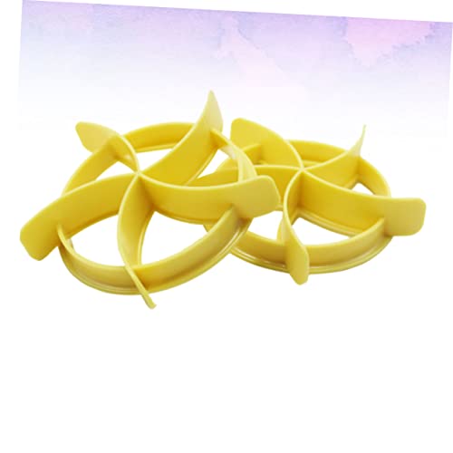 Molde para pan y galletas 4 piezas antiadherente plástico miniatura 3
