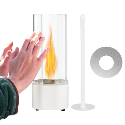 Protoence Tischfeuerstelle | Heimdekoration Ethanol Feuerschalenlampe - Tornado Tisch Kamin | für...