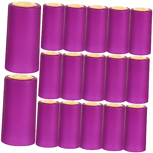 NAMOARLY Wine Bottle Seal Heat Shrink Capsules 200pcs Shrink Caps Sealing Bottle Caps for Wine