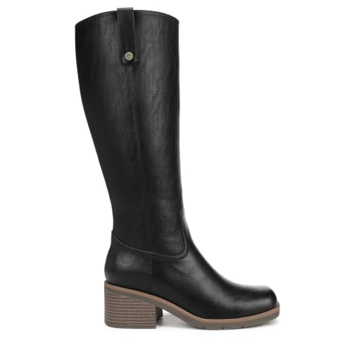 Dr. Scholl's Women's Joplin Knee High Boot Black - Medium Calf 7.5 M - image 6
