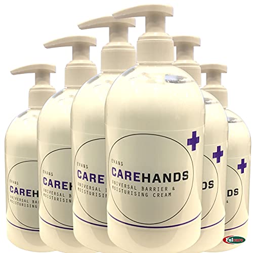 Evans Carehands Barrier & Moisturising Cream 6 x 500ml