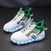 HHSTS Roller Skate Shoes for Kids Upgraded 16 LED Model 4-Wheels USB Charge Light up Boys Girls High Top Fashion Sneakers for Child Christmas Birthday New Year Gifts