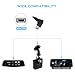 Dash Cam Hardwire Kit, Mini USB Hard Wire Kit Fuse for Dashcam, Plozoe 12V-24V to 5V Car Dash Camera Charger Power Cord, Gift 4 Fuse Tap Cable and Installation Tool（11.5ft