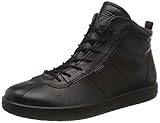 ecco sneaker herren soft 8  ECCO Damen Soft 1 W Hohe Sneaker, Schwarz (Black 1001), 42 EU