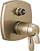 DELTA FAUCET T27T976-CZLHP 17 Thermostatic Integrated Six Function Less Handle Shower Trim with Diverter, Champagne Bronze