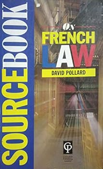 Paperback Sourcebook on French Law Book