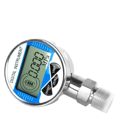 Manomètre à vide numérique LCD pour résoudre les erreurs de pression d'eau et d'huile 0-25Mpa