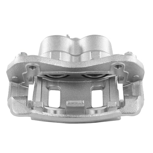 Image of Detroit Axle - Front Left Brake Caliper for 2001-2006 Hyundai Santa Fe | XG300 2002-2003 XG350, Driver Side Disc Brake Caliper with Bracket Replacement