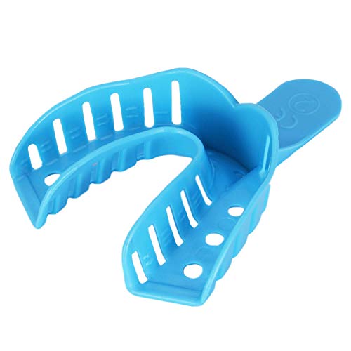 Image of JMU Dental Impression Trays, 2 Large Lower, Autoclavable, 12 Pcs