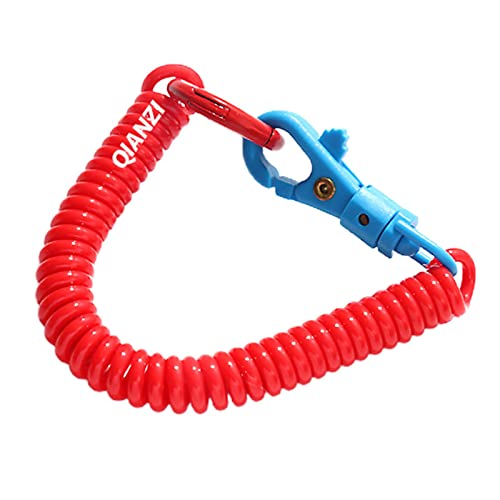 Qumiuu Schlüsselanhänger Mit Spiralfeder, Spiralarmband, Schlüsselring, Flexibles Armband, Elastischer Schlüsselhalter Für Sauna, Schwimmbad, Fitnessstudio, Ausweise, Outdoor-Sport, Haarbänder