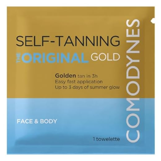 Comodynes Toallitas Autobronceadoras Faciales y Corporales Natural para Todo Tipo de Pieles 8 uds, Blanco