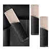 2 PCS Car Seat Belt Cover, Carbon Fiber Leather Seatbelt Shoulder Pad for Comfortable Driving, Soft Seat Belt Strap Cushion Protect Your Neck and Shoulder for Most Vehicles Beige