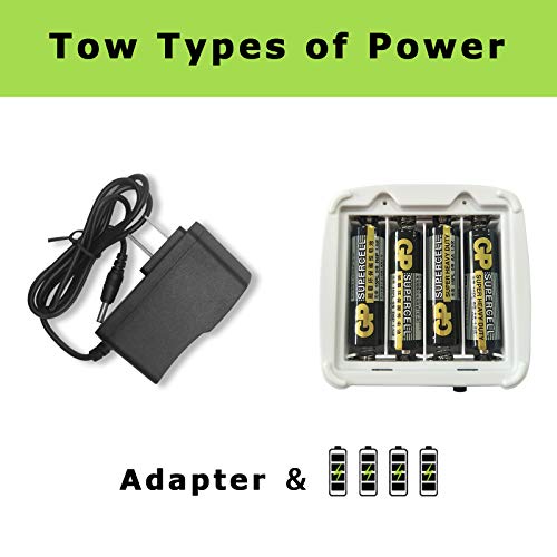 Automatic Watering System,Double Pump Mini Drip Irrigation Kit,Houseplants Cultivation Device with Digital Interval Programmable Timer,Power Adapter or Battery Operation for Indoor 15 Potted