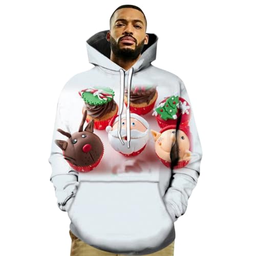 Sweatshirt homme ample en molleton pour ne plus subir le froid