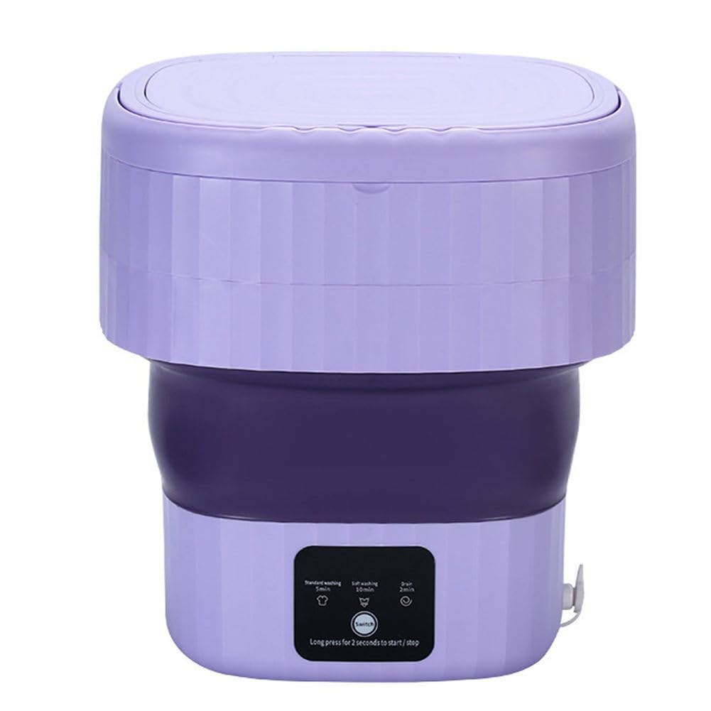 MGHRUEWH Lavadoras, Lavadoras Portátiles, 9 L, 12 V, para Camping, Viajes, Espacios Pequeños, Ligeras Y Fáciles De Transportar