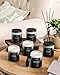 AOOVOO Scented Candles Set - 6 Pack Men Candles for Home Scented, 42 oz Soy Wax, 300 Hour Long Lasting Candle, Soy Candle Gifts Set for Men, Birthday, Valentine, Christmas, Anniversary Present