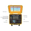 Four Wire Earth Ground Resistance Tester Meter Soil Resistivity Tester with Two Three Four Wire Soil Resistivity 9000km 2000ohm