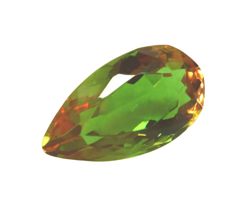 Alexandrite naturelle en poire pour créer un cadeau de bijoux unique