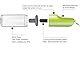 PETKIT P008 Reiseflasche EVERSWEET Travel One-Touch, grün, EVTGN, 400ml, Hund