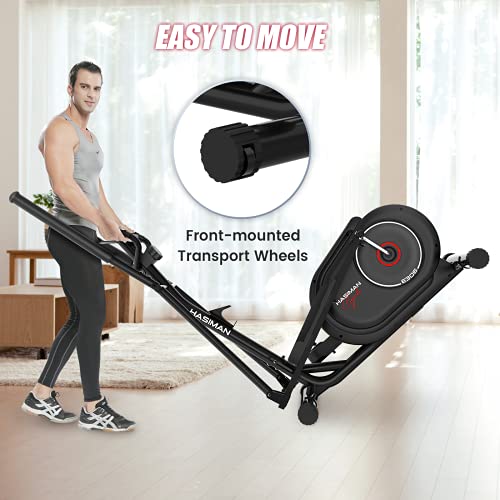 Afully Elliptical Machine for Home Use Elliptical with Silent Magnetic Elliptical Training Machines with 8 Levels Adjustable Resistance LCD Monitor and Pulse Sensor