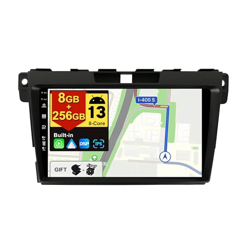BXLIYER - [8G+256G, 8-Core] - Android 12 IPS Autoradio für Mazda CX-7
