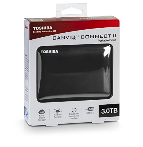 Toshiba-Canvio-Connect-II-3TB-Portable-Hard-Drive-Black-HDTC830XK3C1