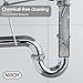Nirox Desatascador de desagües 3m x 5mm - Desatascador espiral manual ideal...
