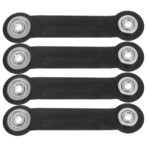 HIAKDOFT Soporte de Deslizador para Muebles de Exterior Repuesto de Brazo Oscilante para Balancín de Banco 4 Piezas Resistentes Corrosión Montaje Rápido y Compatible con Hardware de