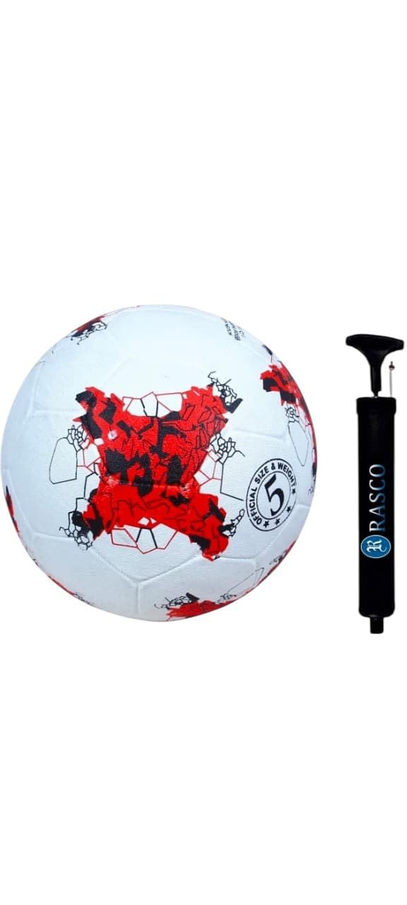 Size 5 Football with Pump – Durable Stitched Soccer Ball for Training & Matches, Outdoor Professional Football for Kids, Boys & Adults, Soft Touch Practice Ball-image-12