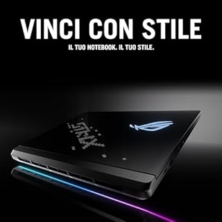 ASUS ROG Strix SCAR 18 (2025) con Display ROG Nebula HDR da 18" a 240Hz, NVIDIA GeForce RTX 5090 24GB, Intel® Core™ Ultra 9 275HX, 32GB RAM, 2TB SSD, Win 11 Home, G835LX#B0DWSX9HQF, Layout ITA, Nero