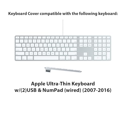 Funda para teclado árabe KB Covers para escribir con comodidad y proteger tu Mac USB 5