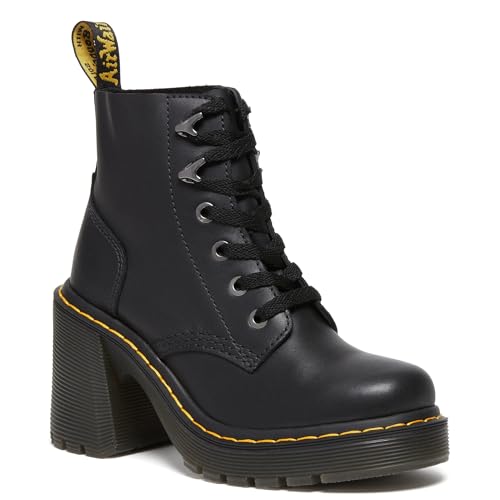 Dr. Martens, Women's Jesy 6 Tie Boot, Black Sendal, 6