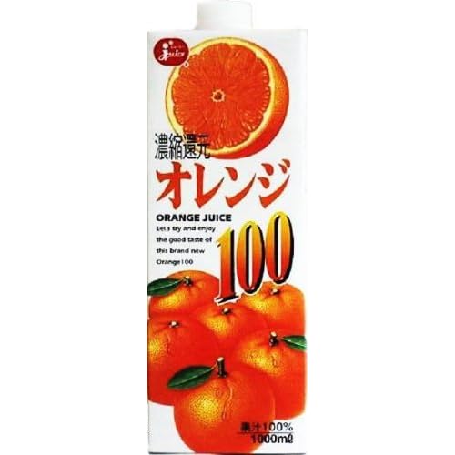 ジューシー 濃縮還元オレンジ100 果汁100％
