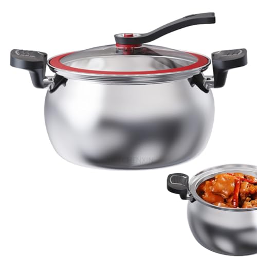 Olla a presión de acero inoxidable 5L miniatura 7