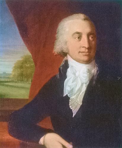 Affiche Jean Laurent Mosnier portrait Caspar Voght impression toile chic 60x90cm