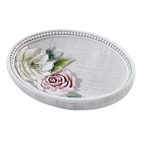 Avanti Linens - Soap Dish, Countertop Accessories, Floral Inspired Bathroom Decor (Spring Garden Collection) #TOP7