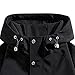 Mens Rain Jacket Lightweight Outdoor Hiking Travel Waterproof Hooded Windbreaker Fashion Y2k Teen Boy Street Jacket Coat