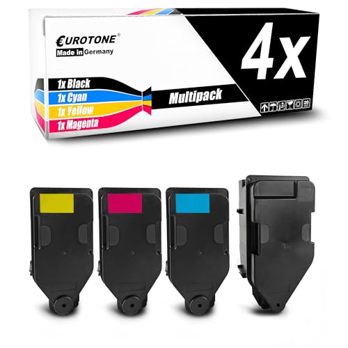 Cartouche toner Konica Minolta Bizhub C3320i Eurotone TNP-80 CMYK de rechange