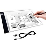 （TC-select） トレース台 A4 ライトテーブル トレースボード トレーシングボード LED 漫画 アニメ 製図 3段階調光