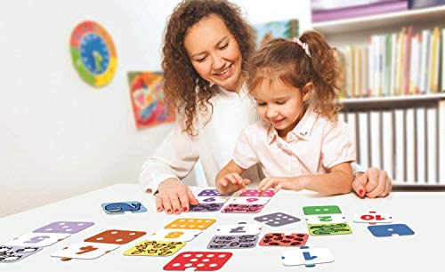 Jumbo Spiele 19547 ich lerne Zahlen - Lernspiel für Kinder ab 3 Jahren für 1 bis 4 Spieler Mehrfarbig One Size