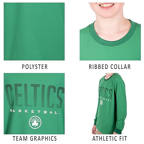 Ultra Game Boys' Long Sleeve Athletic Quick Dry Performance T-Shirt4