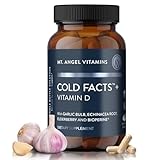 Mt. Angel Vitamins - Cold Facts + Vitamin D, Immune System Support (60 Vegetarian Capsules)